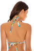 Luli Fama Just Wing It TRIANGLE HALTER TOP